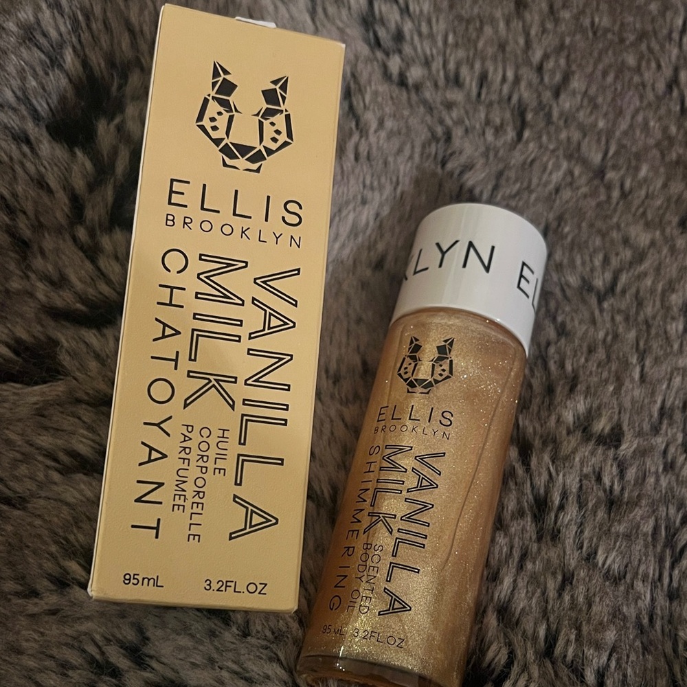 Ellis Brooklyn Vanilla Milk Shimmering Scented Body Oil